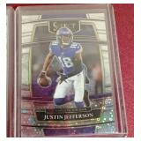 (8) 2021 Select ALL DIFFERENT Justin Jefferson Cards - (7) Prizms!