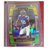 (8) 2021 Select ALL DIFFERENT Justin Jefferson Cards - (7) Prizms!