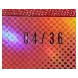 2007 Topps Triple Threads Carson Palmer Jersey Relic Card - #d/36