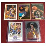 (5) Magic Johnson Cards