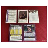 (5) Magic Johnson Cards