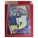 (3) Numbered Football Cards