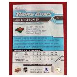2016-17 Upper Deck Joel Eriksson Ek Young Guns Rookie Card