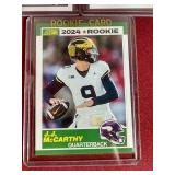 (3) 2024 Score JJ McCarthy Rookie Cards