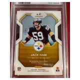 2020 Prizm Jack Ham Purple Power Autograph Card #d/15 - PSA10 WOW!