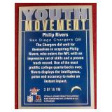 2004 Fleer Platinum Philip Rivers Youth Movement Rookie Card