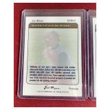 (2) 2002 Just Minors Joe Mauer Prospect Cards