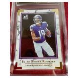 2020 Donruss Justin Jefferson Elite Series Rookie - GMA 10