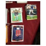Box of Several Minnesota Twins Team Sets