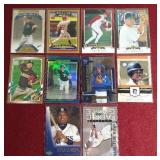 (10) Numbered Baseball Cards