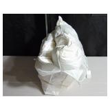 Queen 2 Pack Soft White Duck Feather & Down Bed Pillow BOKSER HOME