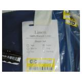 Queen 100% French Linen Sheet Set | BOKSER HOME