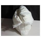 Queen 2 Pack  Medium White Duck Feather & Down Bed Pillow BOKSER HOME