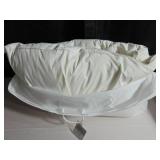King 2 Pack Soft White Duck Feather & Down Bed Pillow BOKSER HOME