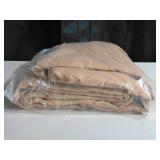 King 100% French Linen Duvet Cover BOKSER HOME Clay