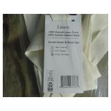 King/Cal King French Linen and Cotton Duvet Cover & Sham Set BOKSER HOME Moss