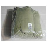 King/Cal King French Linen and Cotton Duvet Cover & Sham Set BOKSER HOME Moss