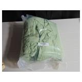 King 100% French Linen Sheet Set | BOKSER HOME Matcha