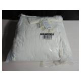 King/Cal King French Linen Box Stitch Quilt BOKSER HOME White