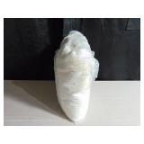 King/Cal King French Linen Box Stitch Quilt BOKSER HOME White