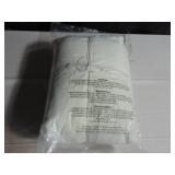 Full 100% French Linen Sheet Set  BOKSER HOME White