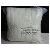 King/Cal King Bokser Home French Linen Channel Stitch Quilt & Sham Set - Cream,