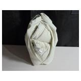 King Waffle Textured 3 Piece All Season Down-Alternative King Comforter Set in Dune