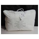 2 Pack Soft White Duck Feather & Down Bed Pillow Standard Size | BOKSER HOME