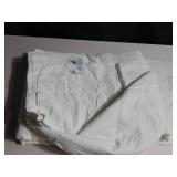 InUp Homes Fine Linens 102x106 Quilt White Linen/Cotton/Polyester