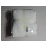 White Queen Size 100% French Linen Fitted Sheet And Flat Sheet  | BOKSER HOME