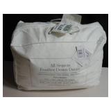 All Season Full/Queen Feather & Down Duvet Comforter Insert - Dirty | BOKSER Home