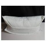 King Size Medium 700 Fill Power Luxury White Duck Down RDS Certified Machine Washable White Bed Pillow "Used" | BOKSER HOME