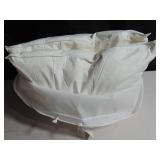 2 Pack Standard Size Soft White Duck Feather & Down Bed Pillow | BOKSER HOME