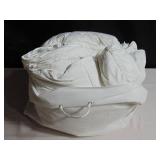 PeaceNest All Season Microfiber White Goose Down & Feather Fiber Queen/Full Comfrorter