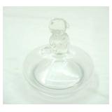 Vintage Empoli Clear Glass Apothecary Jar