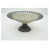 Vintage Key Bowl or Trinket Dish. Made in India. 9.25" diameter by 4.25" tall