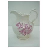 Crown Pottery Company Vintage Water Pitcher