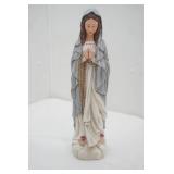 Our Lady of Lourdes Statue. 14" tall