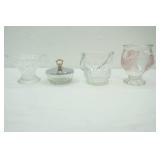Crystal Glassware Vases, Dish and Glass Ice Bucket
