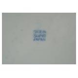 Vintage BlueMont China Japan Persian Rose flow Blue dinner plates(4), Saucers(4) , 1 tea cup