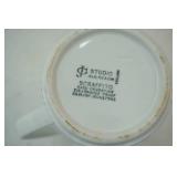 Vintage Mid Century JG Meakin Sgraffito teapot