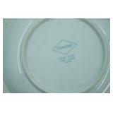 Vintage Mikasa fine China Blue rose plates (7) Dessert plates (14) & saucers (10)