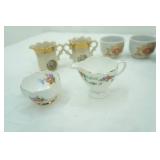 Vintage Silver-Plate Creamer & Sugar, Vintage Nasco Japan Pottery Creamer & Sugar and More