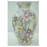 Chinoiserie Vintage Vase. 13" tall