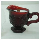 Vintage Avon Cape Cod Ruby Red Creamer Candle: Refresh