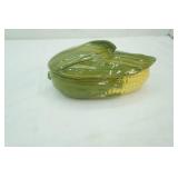 Shawnee Pottery Corn King Covered Casserole Dish. USA