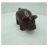 Vintage wooden Pig , 11" long
