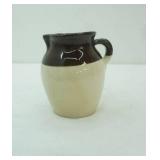 Stone Ware Picture Jug , 7" tall