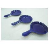 Cobalt Blue Syracuse China  fish handled serving dish, 10" x6"