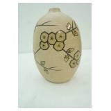 MCM Modern Inspired Decorative Textured Art Deco Ceramic Vase